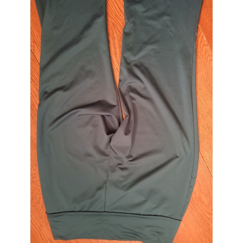Blue Stretchy Flare Soft Leggings Large - Picture 8 of 9